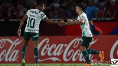 Arthur dá show e Palmeiras vence o Cerro Porteño no Paraguai