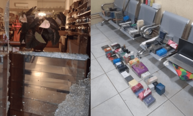 Homem é preso em flagrante durante furto em loja de perfumes em Bebedouro