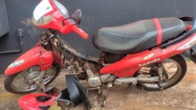 Moto roubada é encontrada abandonada na rodovia Assis Chateaubriand