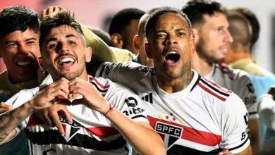 São Paulo tem momentos de sustos, mas goleia o Vasco