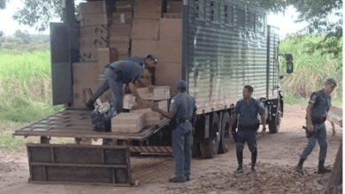 Polícia Militar apreende carga contrabandeada do Paraguai