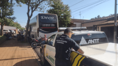 ANTT apreende ônibus com passageiros sem autorização durante fiscalização