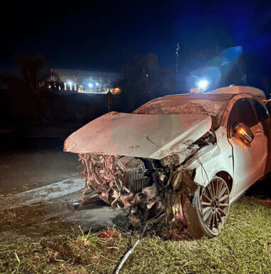 Capotamento de veículo na rodovia Assis Chateaubriand mobiliza equipes de resgate