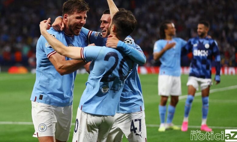 Manchester City bate Inter de Milão e conquista a Liga dos Campeões