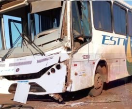 Acidente entre ônibus de trabalhadores rurais deixa feridos