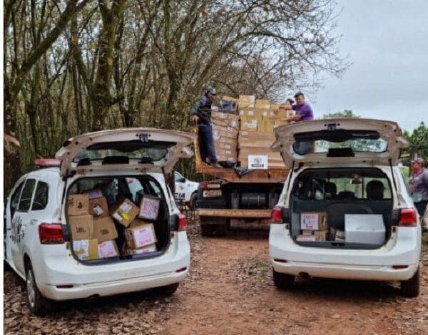 Carga de eletrônicos avaliada em R$ 1 milhão é recuperada pela PM