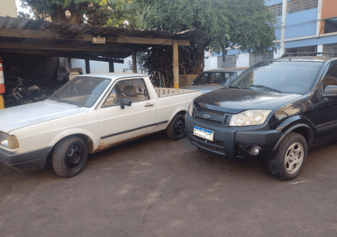 Investigação policial leva à apreensão de veículos com sinais adulterados