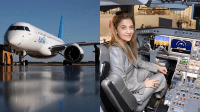 Palmeiras recebe avião comprado por empresária Leila Pereira
