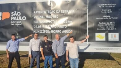 Obra de pavimentação da vicinal em Guaíra tem previsão de término