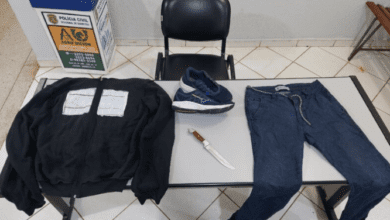 Polícia prende envolvido em assalto a estabelecimento