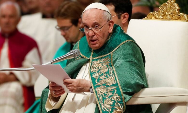 Papa Francisco apoia pessoa transgênero