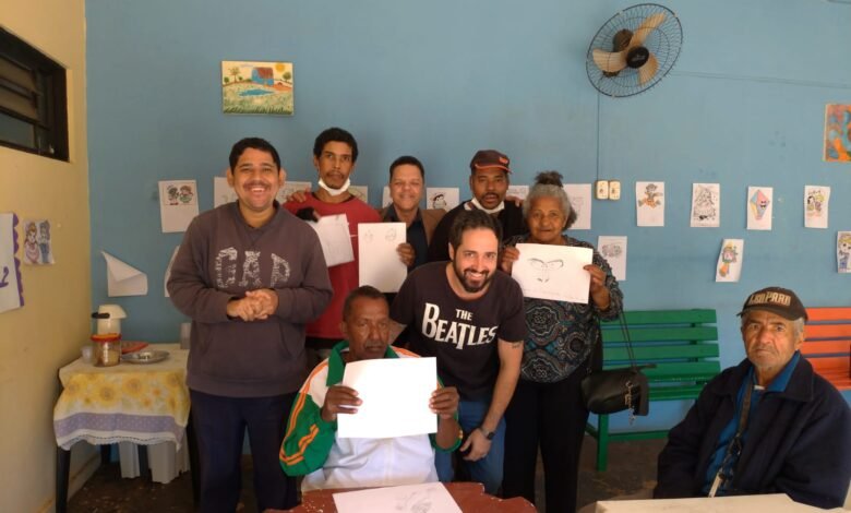 Pacientes do CAPS III participam de atividades pedagógicas