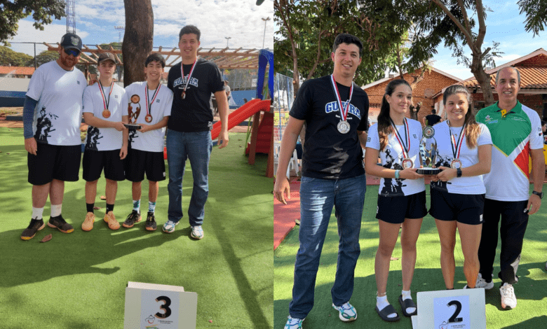 Guaíra conquista dois troféus no tênis sub-21, nos 65° Jogos Regionais