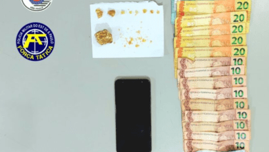 Polícia Militar detém suspeito em flagrante por tráfico de drogas