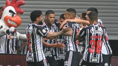 Santos é derrotado por 2 a 0 em nova casa do Atlético-MG