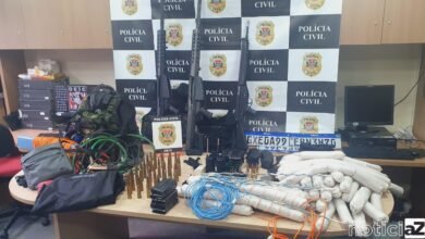 Arsenal de Guerra é apreendido por Policiais da DEIC em Jundiaí