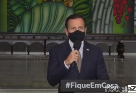 João Doria prevê toda população vacinada contra a Covid-19 até outubro