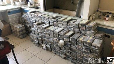 Em um dia, duas apreensões de quase1,5 ton de pasta base de cocaína