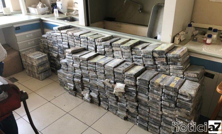 Em um dia, duas apreensões de quase1,5 ton de pasta base de cocaína