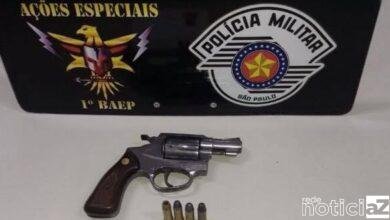 PM prende homem com arma suspeito de assalto a empresário