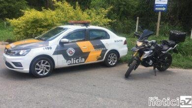 Moto furtada é recuperada