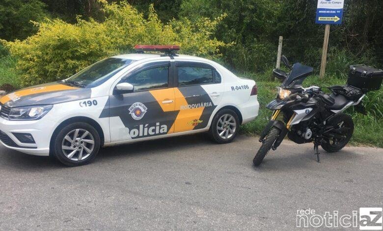 Moto furtada é recuperada