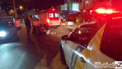 Acidente de trânsito e agressão entre marido e mulher