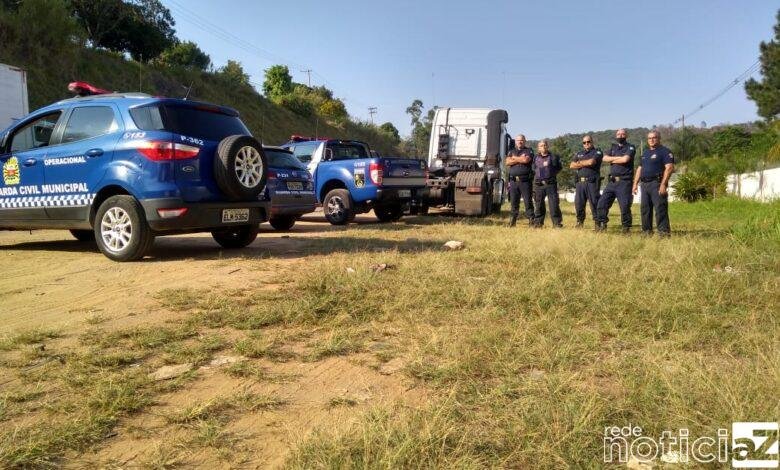 Guarda localiza caminhão