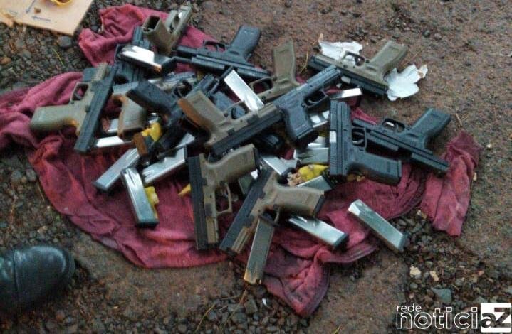 Polícia Federal apreende arsenal