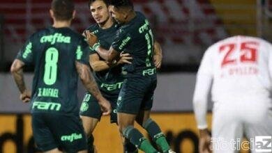 Palmeiras larga na frente por vaga na Copa do Brasil
