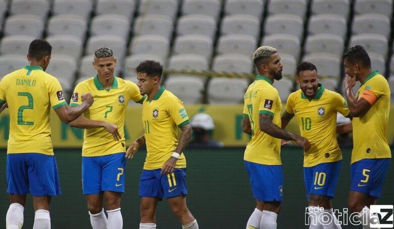 Seleção estreia nas Eliminatórias com goleada de 5 a 0