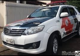 Ladrões são presos após bloquearem rua