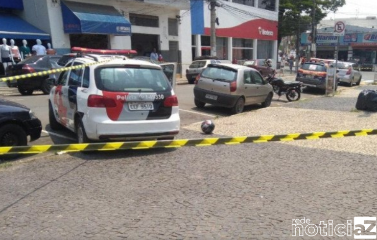 Ladrão de motos é atingido por dois tiros