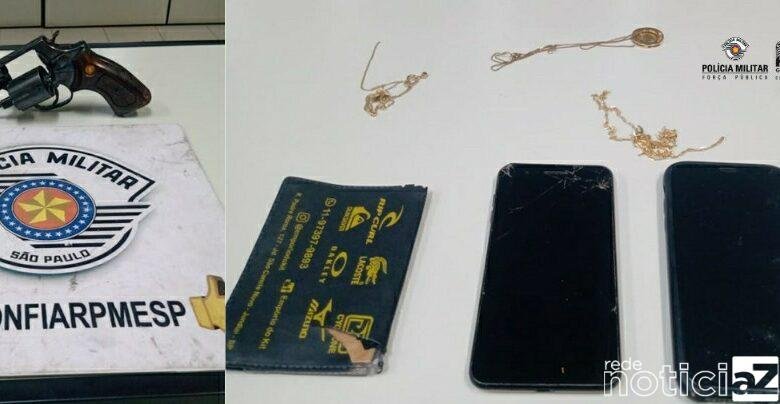 Criminosos são presos após roubo