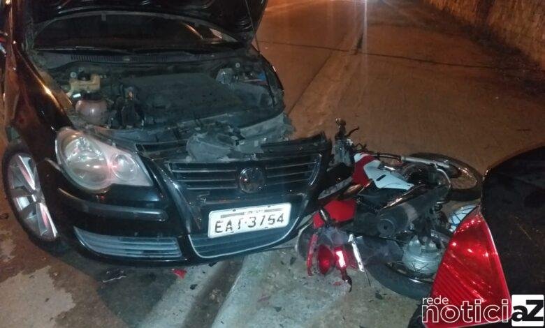 Estrada do Varjão tem grave acidente