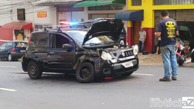 Motorista passa mal e bate em vários veículos