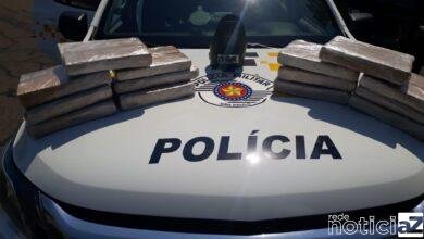 Mulher é presa com 25kg de maconha