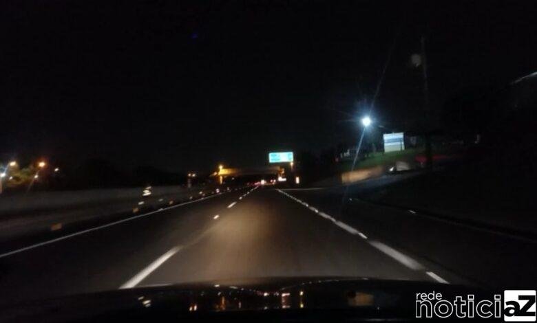 VÍDEO - Motorista reclama de fiscalização noturna com radar móvel em Rodovia