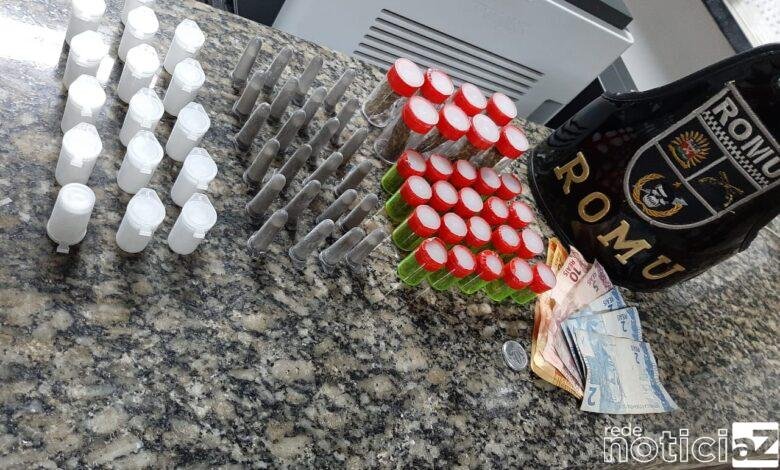 GCM prende dois homens por tráfico de drogas