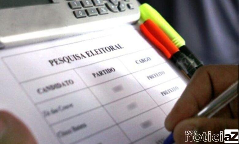 Pesquisa eleitoral é retirada do ar
