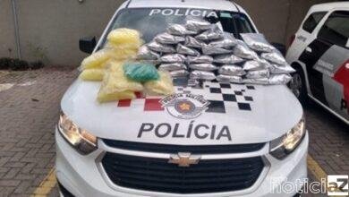 Cerca de 4 mil porções de drogas são apreendidas pela PM