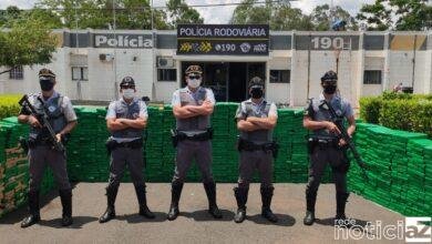 Polícia Rodoviária apreende duas toneladas de maconha
