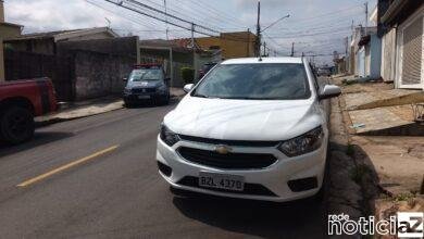 Carro furtado é encontrado pela GMJ