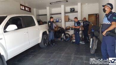 GM encontra veículos e objetos roubados