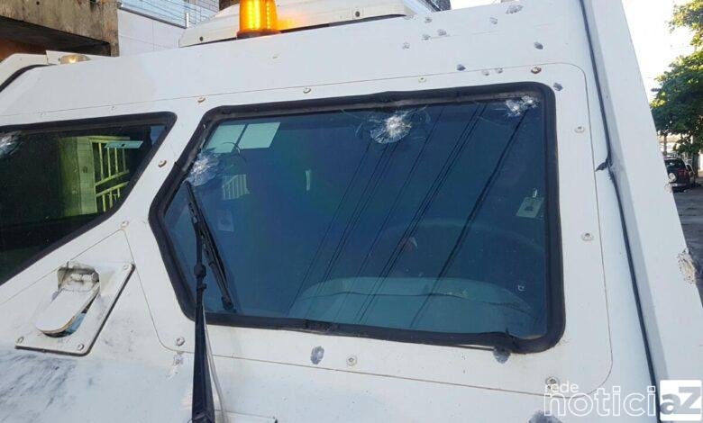 VÍDEO - Quadrilha fortemente armada tenta assaltar carro forte