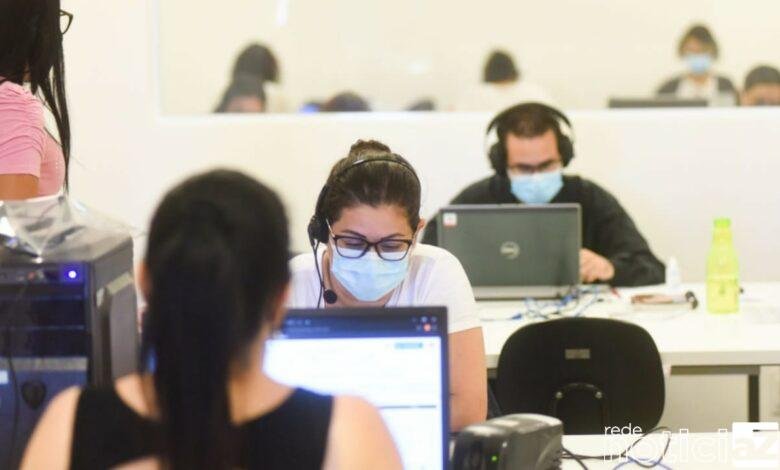 Central da COVID-19 faz 500 ligações diárias