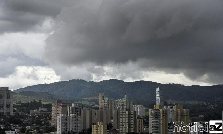 A frente fria vai mudar o tempo em Jundiaí