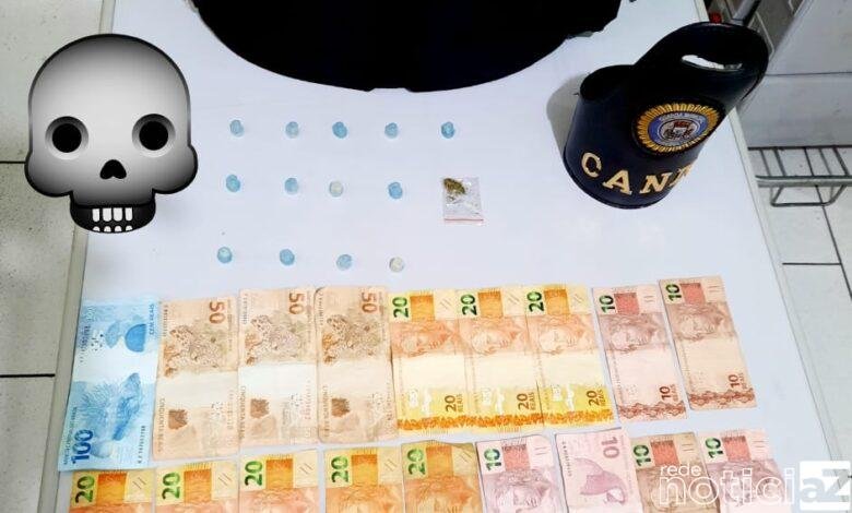 Traficante tenta fugir mas é preso pela Gm de Cabreúva