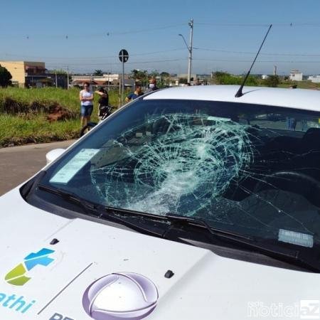 Equipe de TV é atacada por moradores