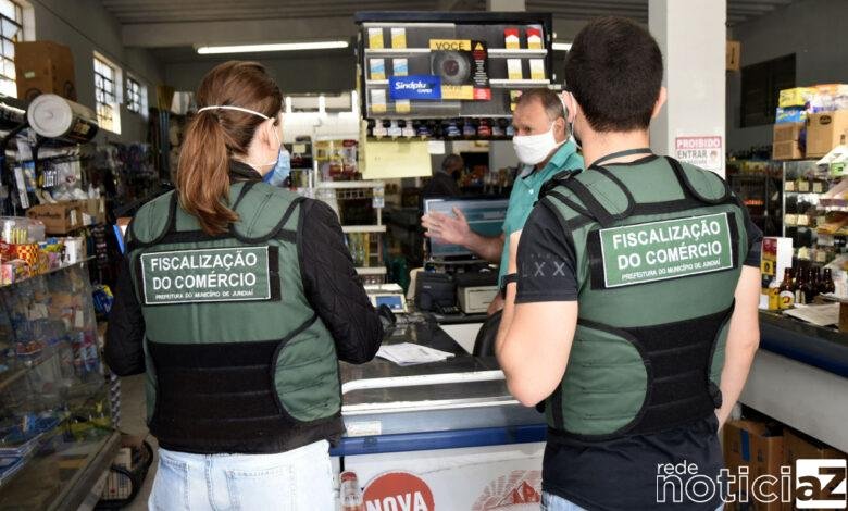 Fiscalização integrada orienta o comércio na Fase Amarela